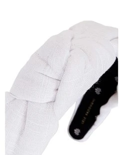 Lele Sadoughi Linen Knotted Headband