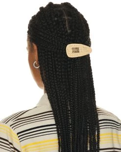 Miu Miu Raffia Hair Clip
