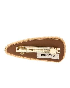 Miu Miu Raffia Hair Clip -cosmetic shop MIUF WA83 V3