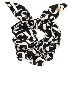 Versace All Over Logo Scrunchie